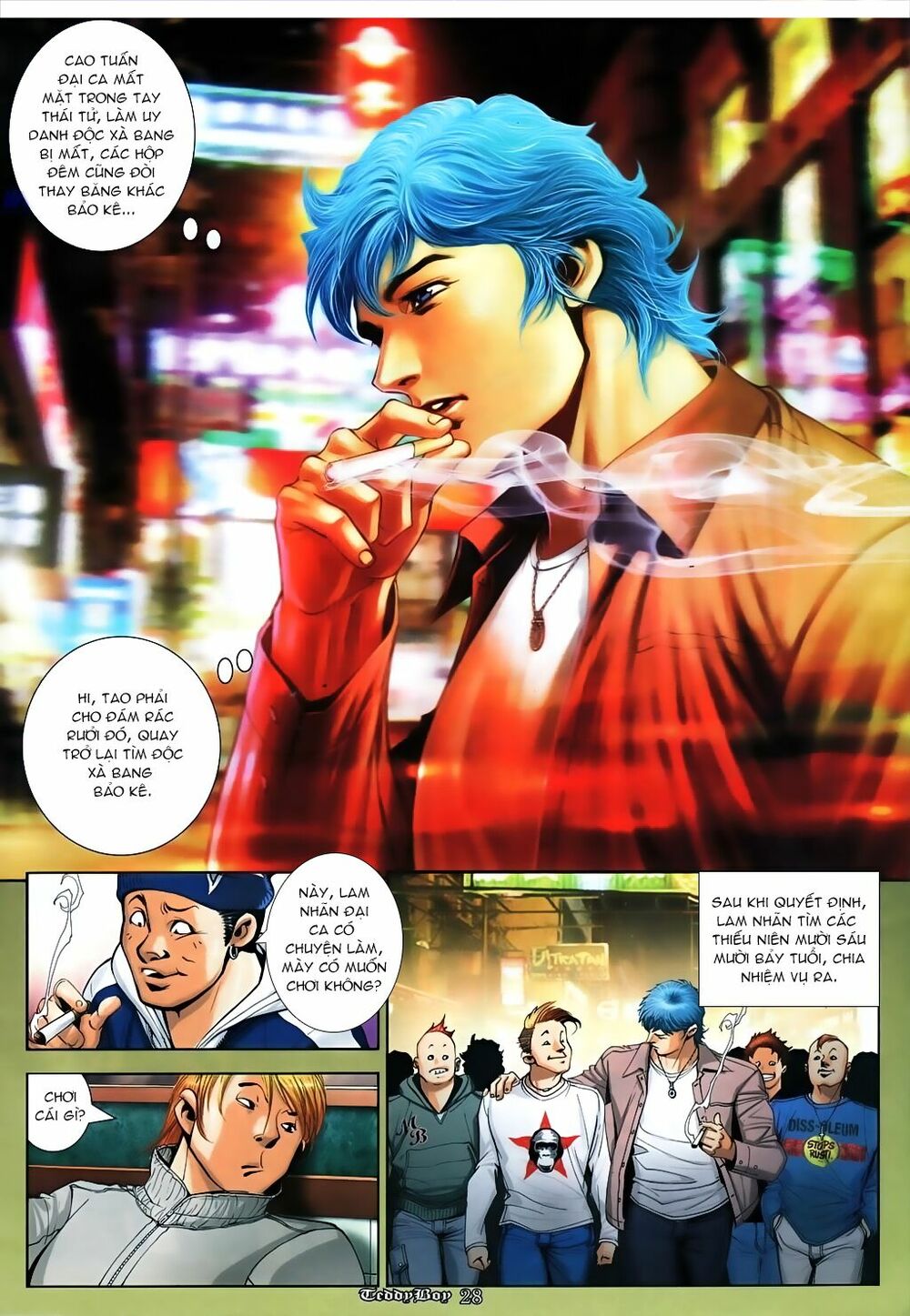 Người Trong Giang Hồ: Chapter 1068: Gió mưa cùng đường