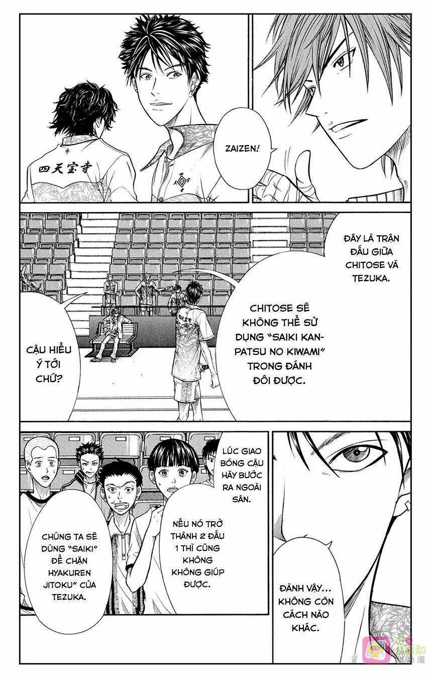 Hoàng Tử Tennis: Chapter 332