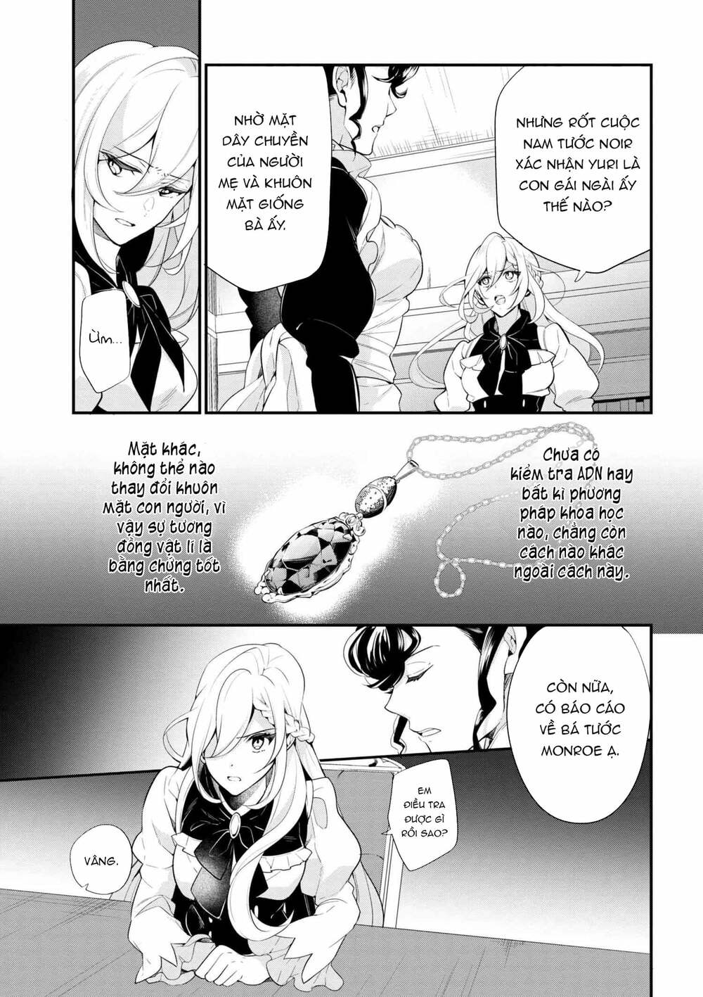 Koushaku Reijou No Tashinami: Chapter 38.1