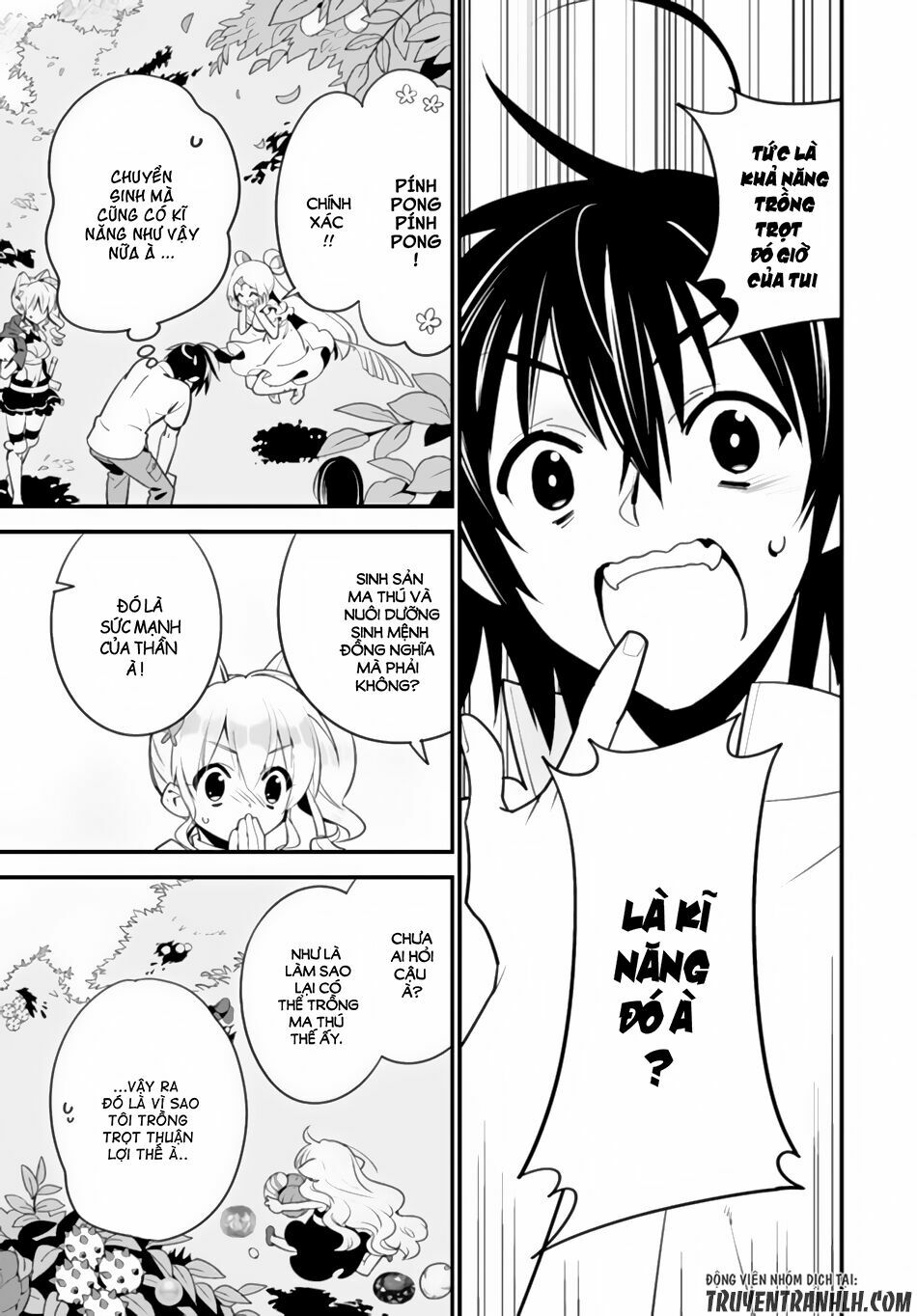Isekai desu ga Mamono Saibai shiteimasu: Chapter 7