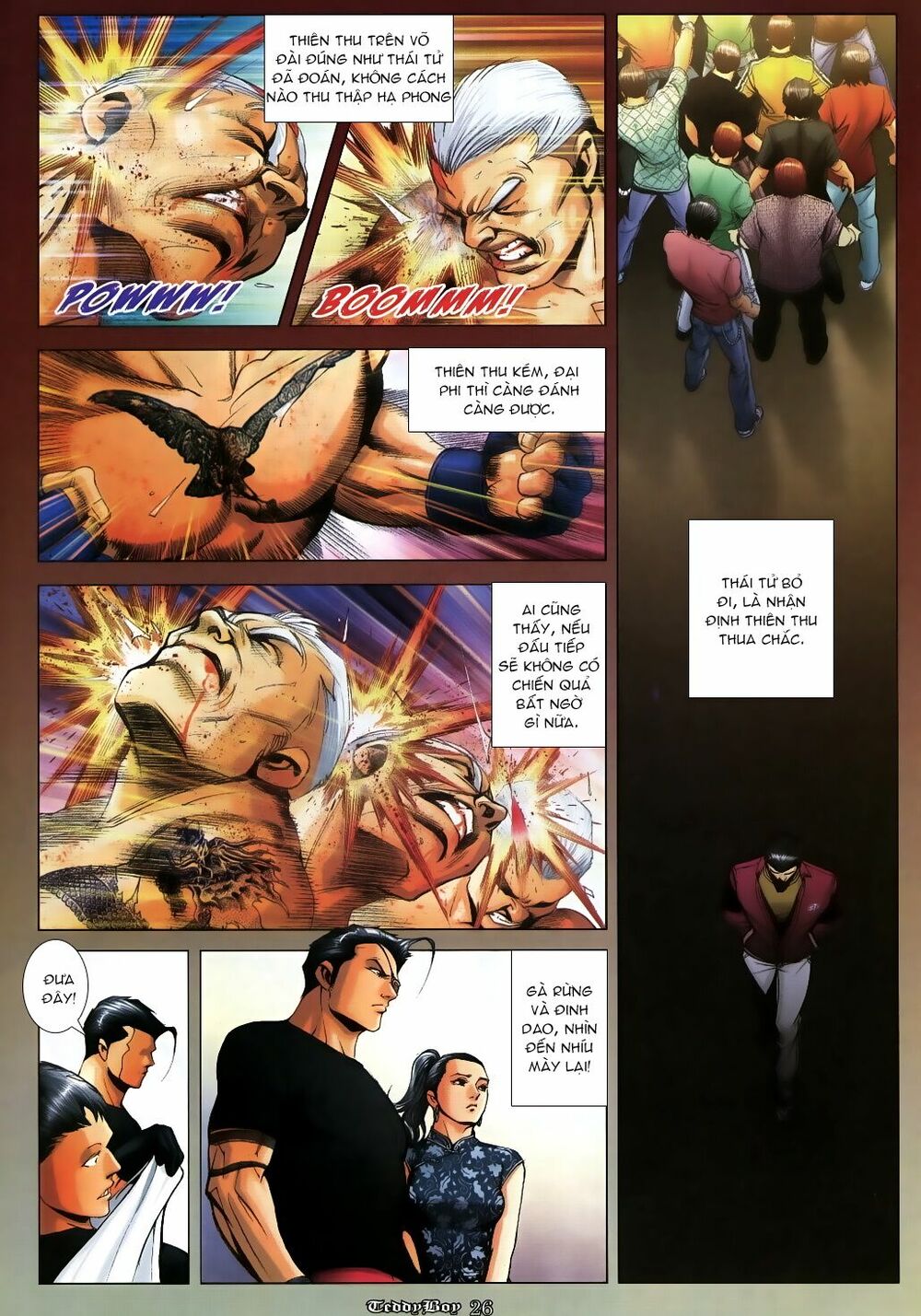 Người Trong Giang Hồ: Chapter 990: Long Đầu vs Long Đầu