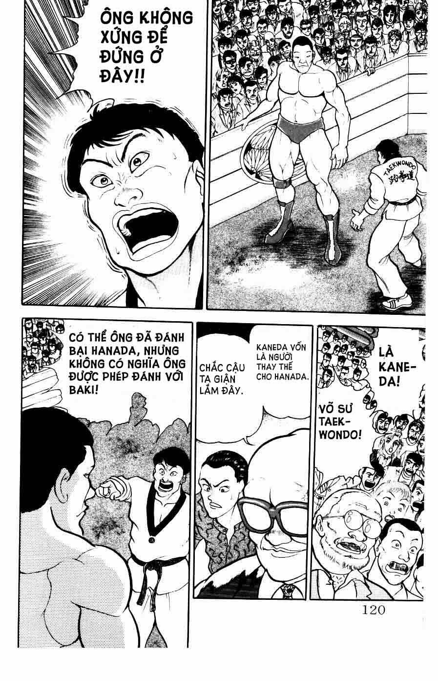 Grappler Baki: Chapter 33