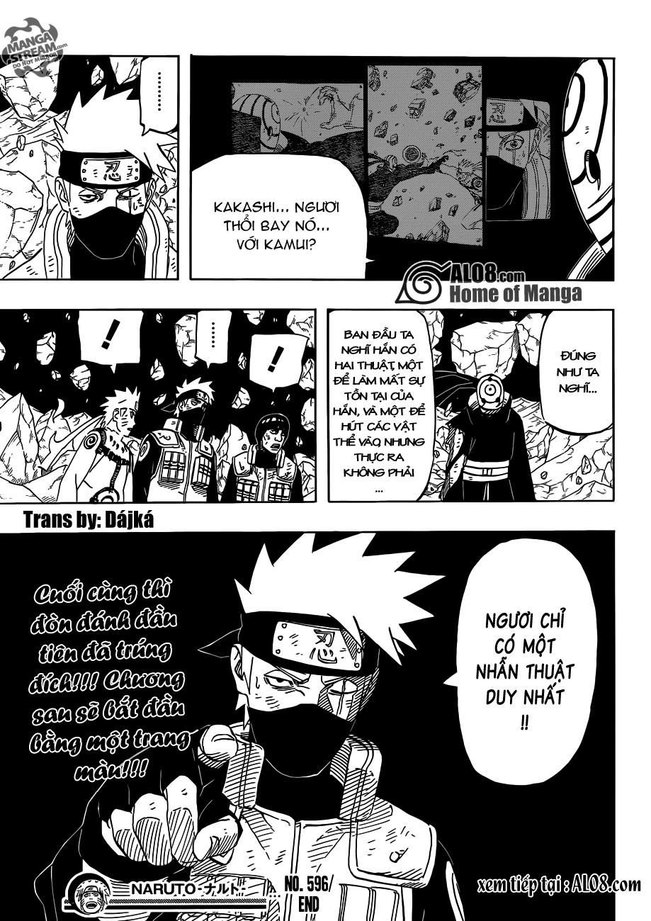 Naruto: Chapter 596