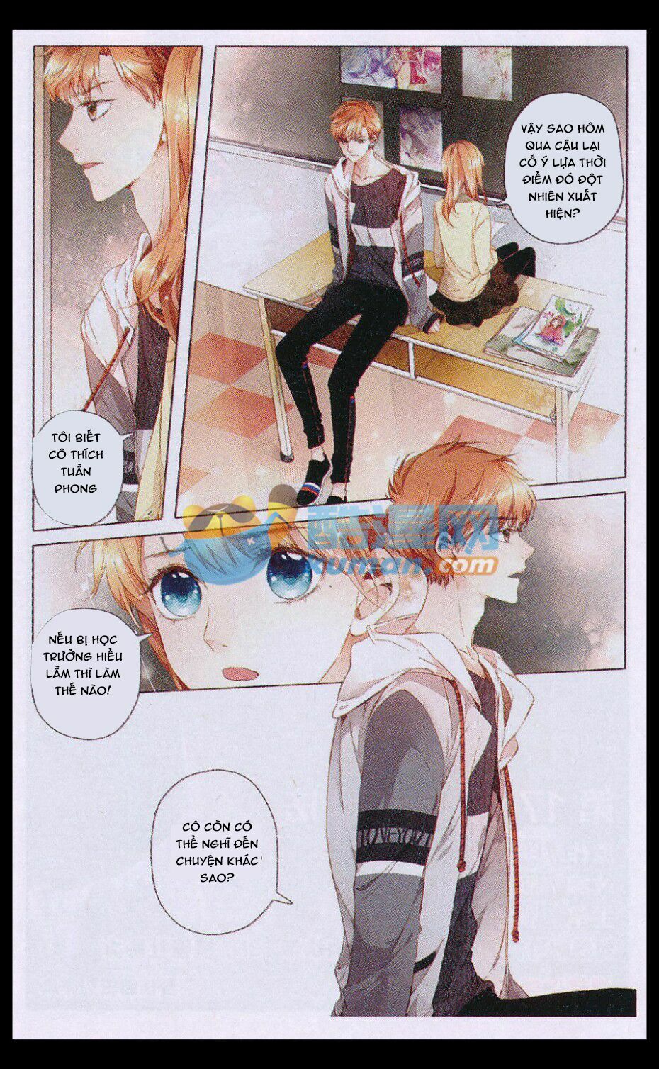 Tình yêu là màu hoa anh thảo: Chapter 12.2