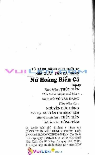 Nữ hoàng biển cả: Chapter 13