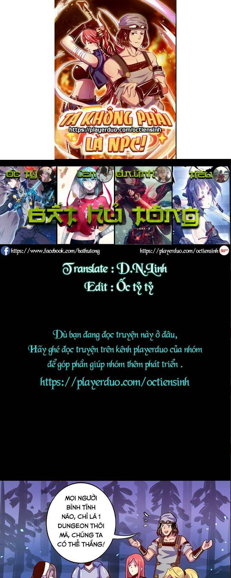 Ta Không Phải Là Npc: Chapter 39
