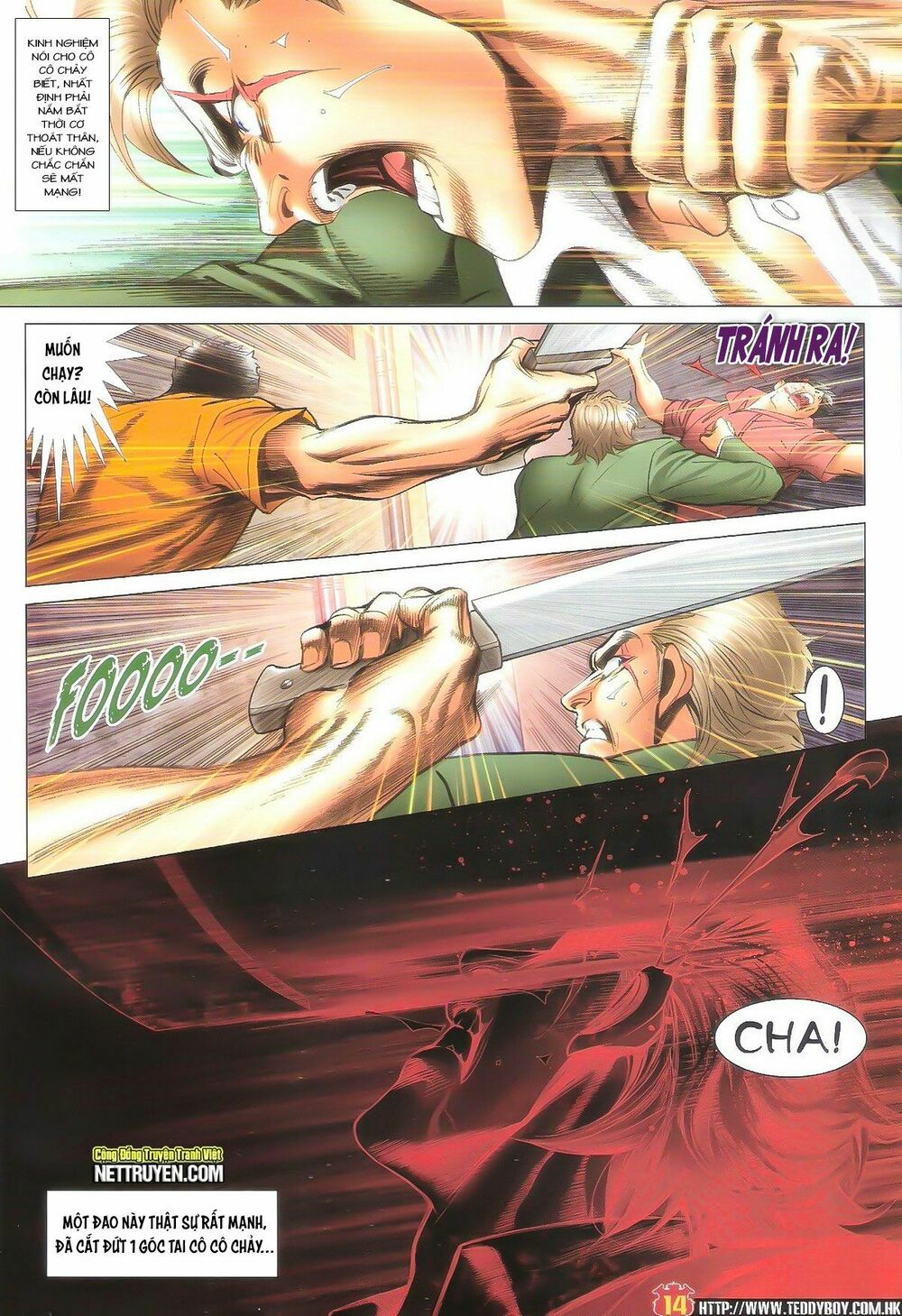 Người Trong Giang Hồ: Chapter 1603: Huyết Nhục Hoành Phi Cô Cô Chảy