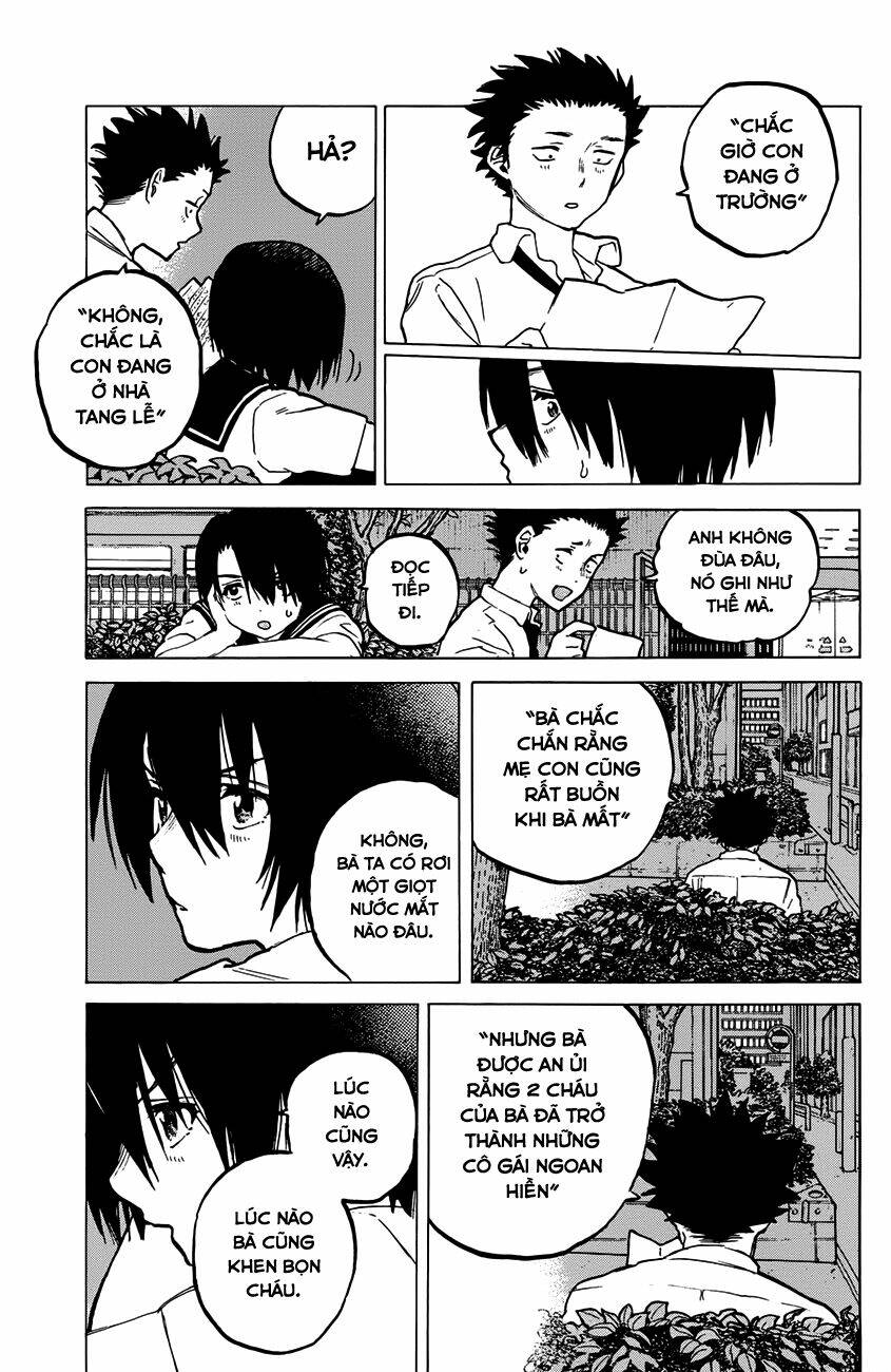 Koe No Katachi: Chapter 31