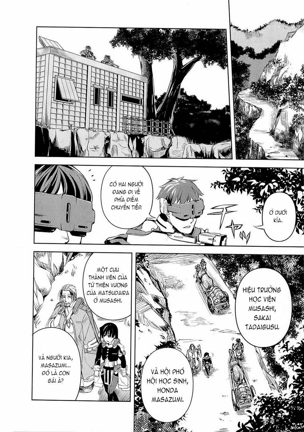 Kyoukai Senjou No Horizon: Chapter 4
