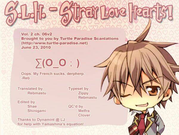 S.L.H (Stray Love Hearts): Chapter 6