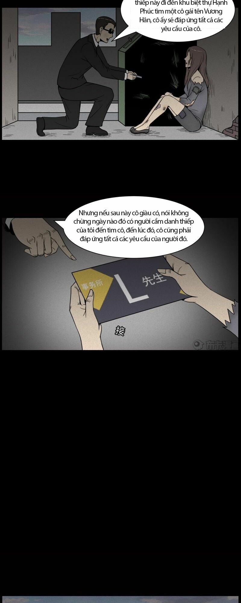 Kinh Dị Đêm Khuya: Chapter 109: Danh thiếp của ngài L
