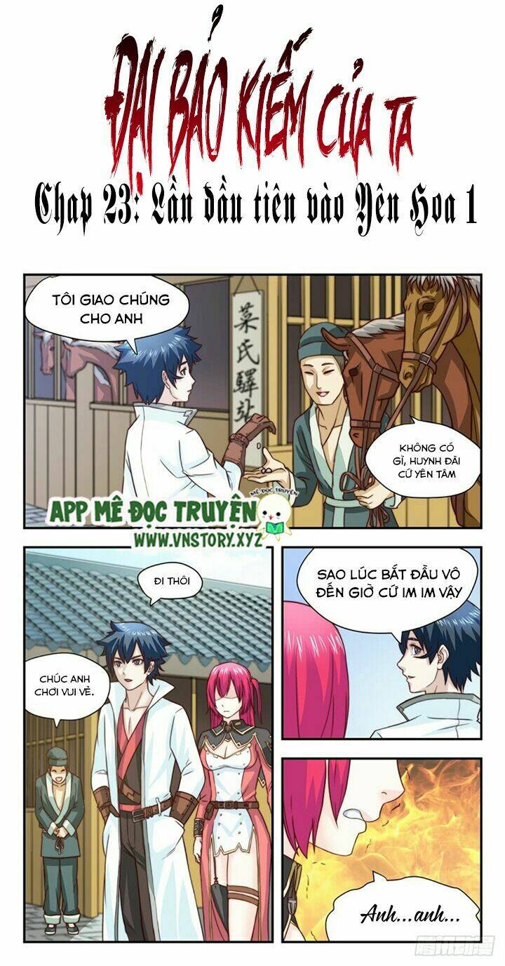 Đại Bảo Kiếm Của Ta: Chapter 23