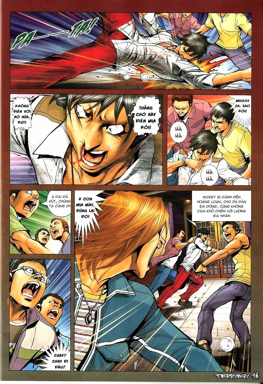 Người Trong Giang Hồ: Chapter 1345: Con trai Chó Xám