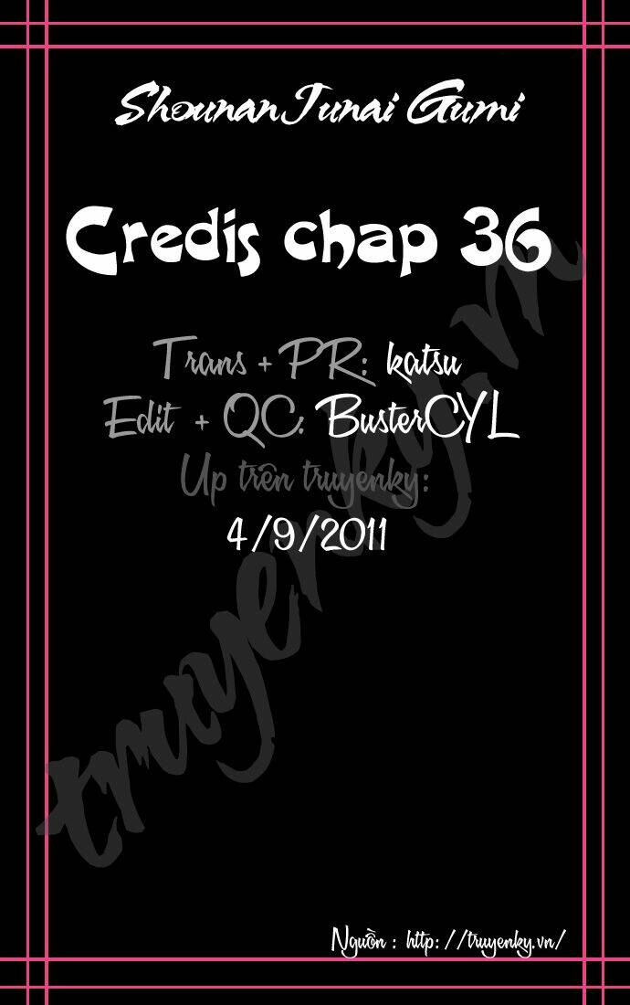 Shonan Junai Gumi: Chapter 36