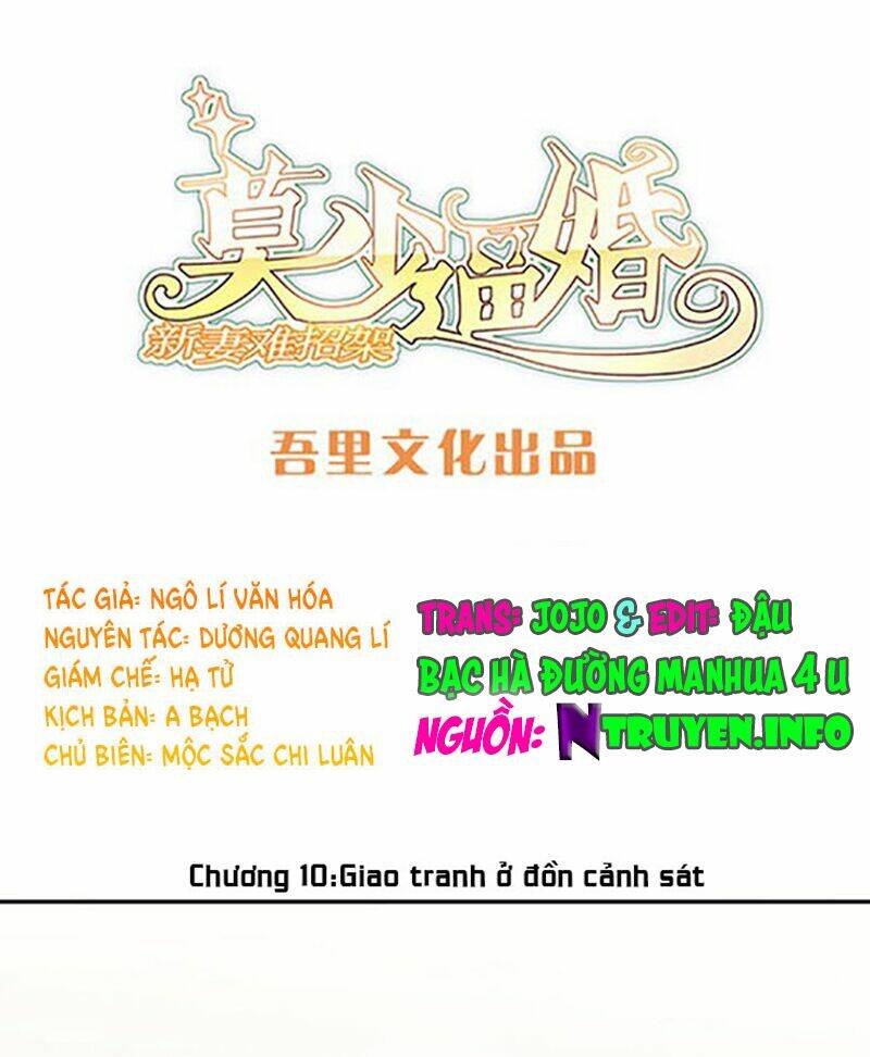 Mạc Thiếu Bức Hôn: Vợ Mới Khó Chống Đỡ: Chapter 10