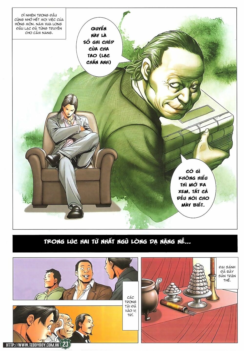 Người Trong Giang Hồ: Chapter 1715: Đàm phán siêu cấp