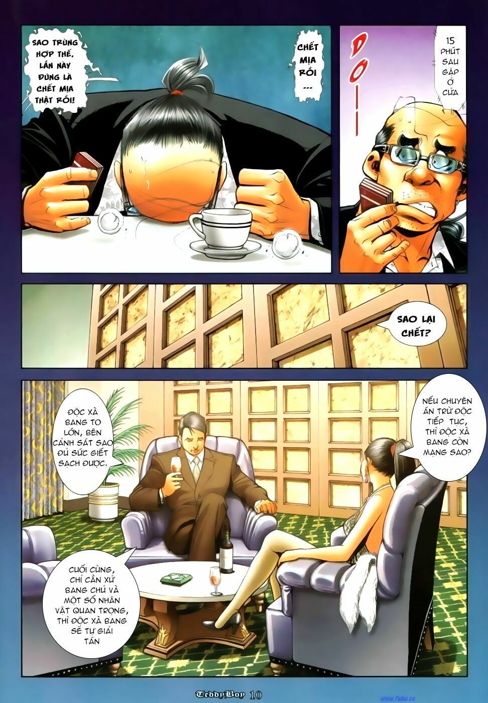 Người Trong Giang Hồ: Chapter 1133: Đinh Dao hiến thân