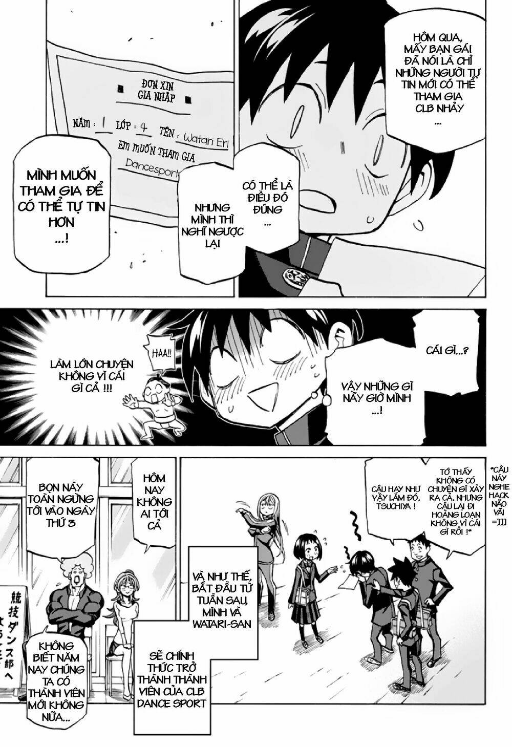 Seshiji O Pin! To - Shikakou Kyougi Dance-Bu E Youkoso: Chapter 3