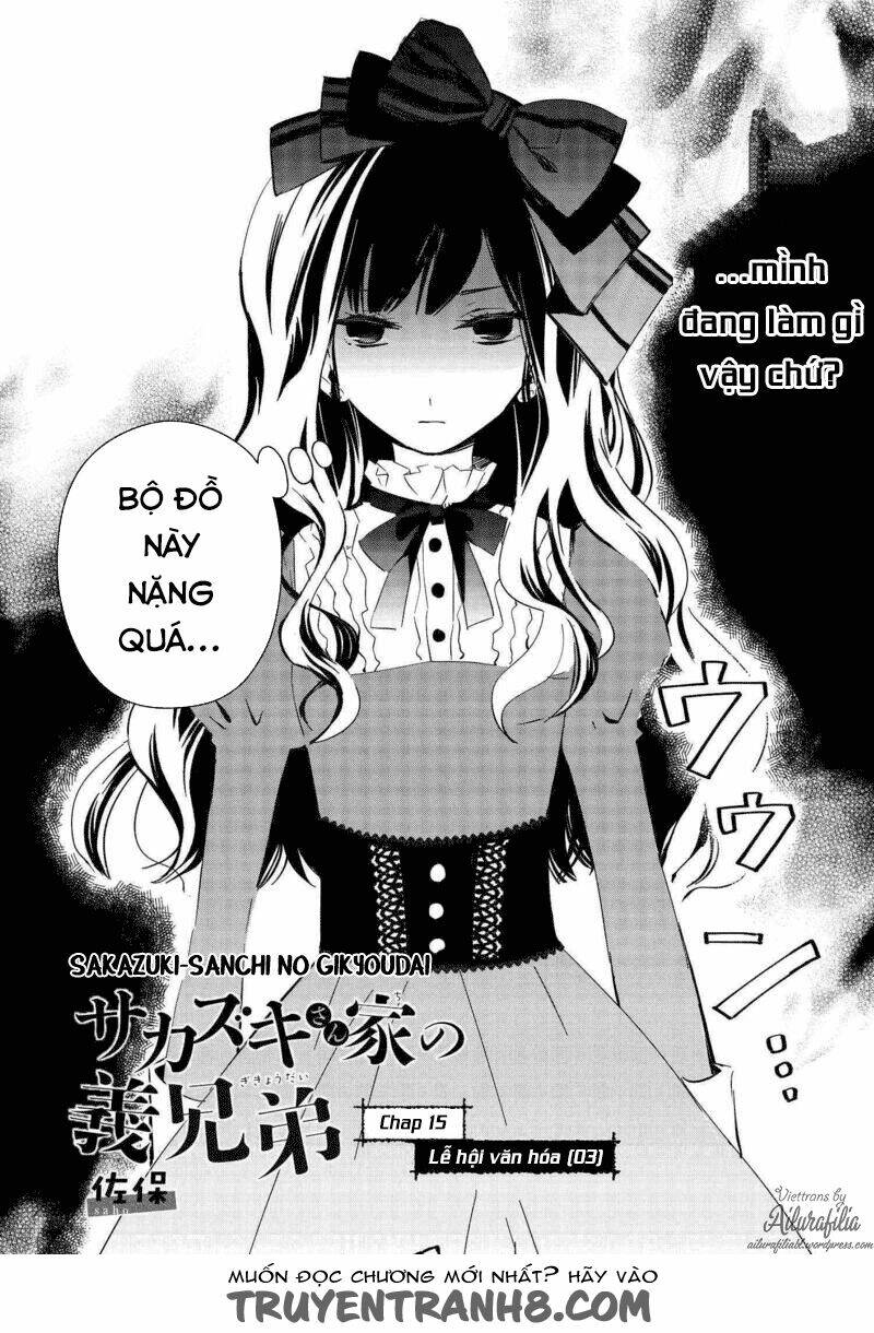 Sakazuki-Sanchi No Gikyoudai: Chapter 15