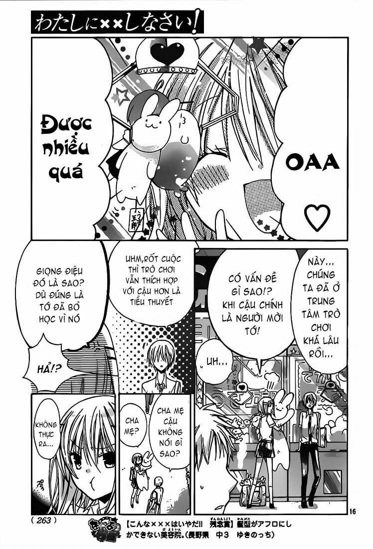 Watashi Ni Xx Shinasai!: Chapter 29