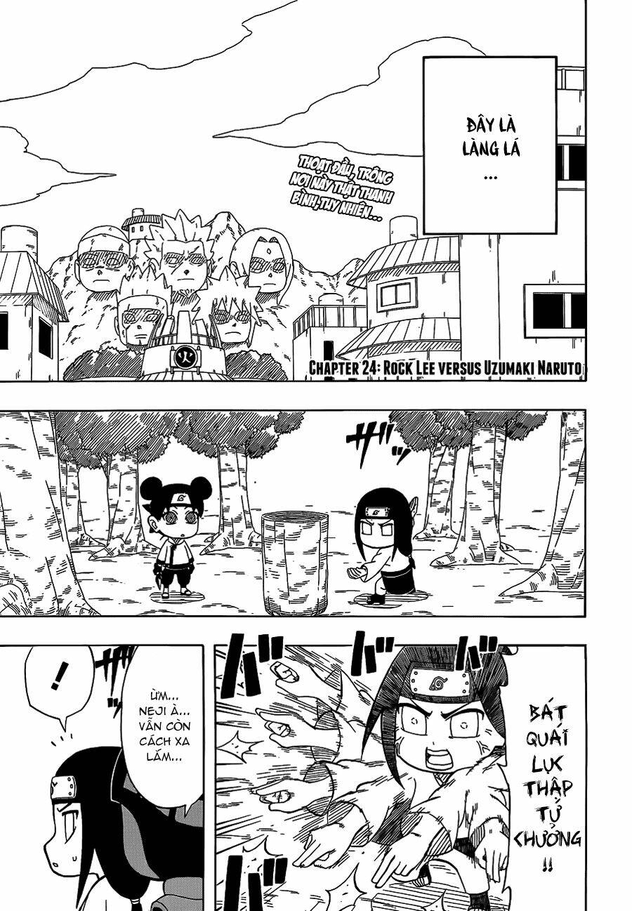 Cửu Vĩ Hồ Ly Ngoại Truyện Rock Lee: Chapter 24