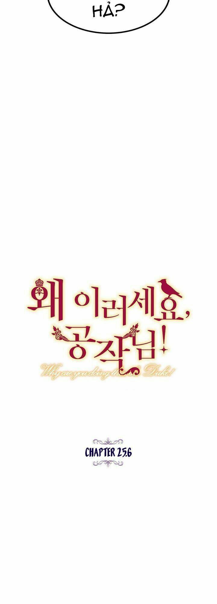 Công Tước, Loạn Vừa Thôi!: Chapter 25.6