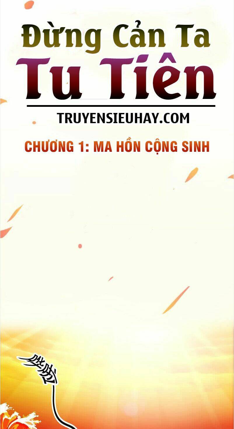 Đừng Cản Ta Tu Tiên: Chapter 1