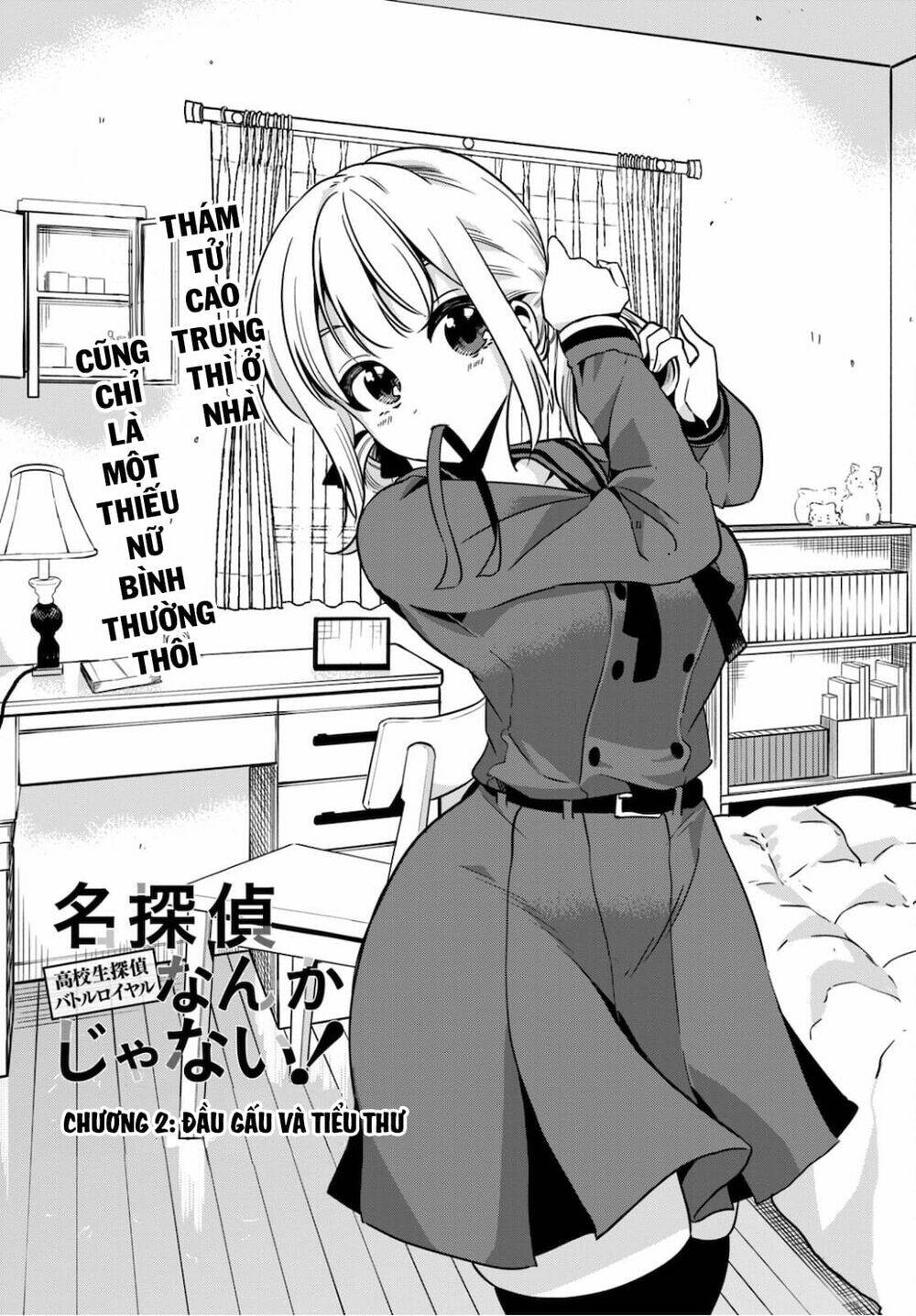 Không Phải Thám Tử Lừng Danh~! Đây Là Cuộc Chiến Giữa Những Thám Tử Cao Trung~!: Chapter 2