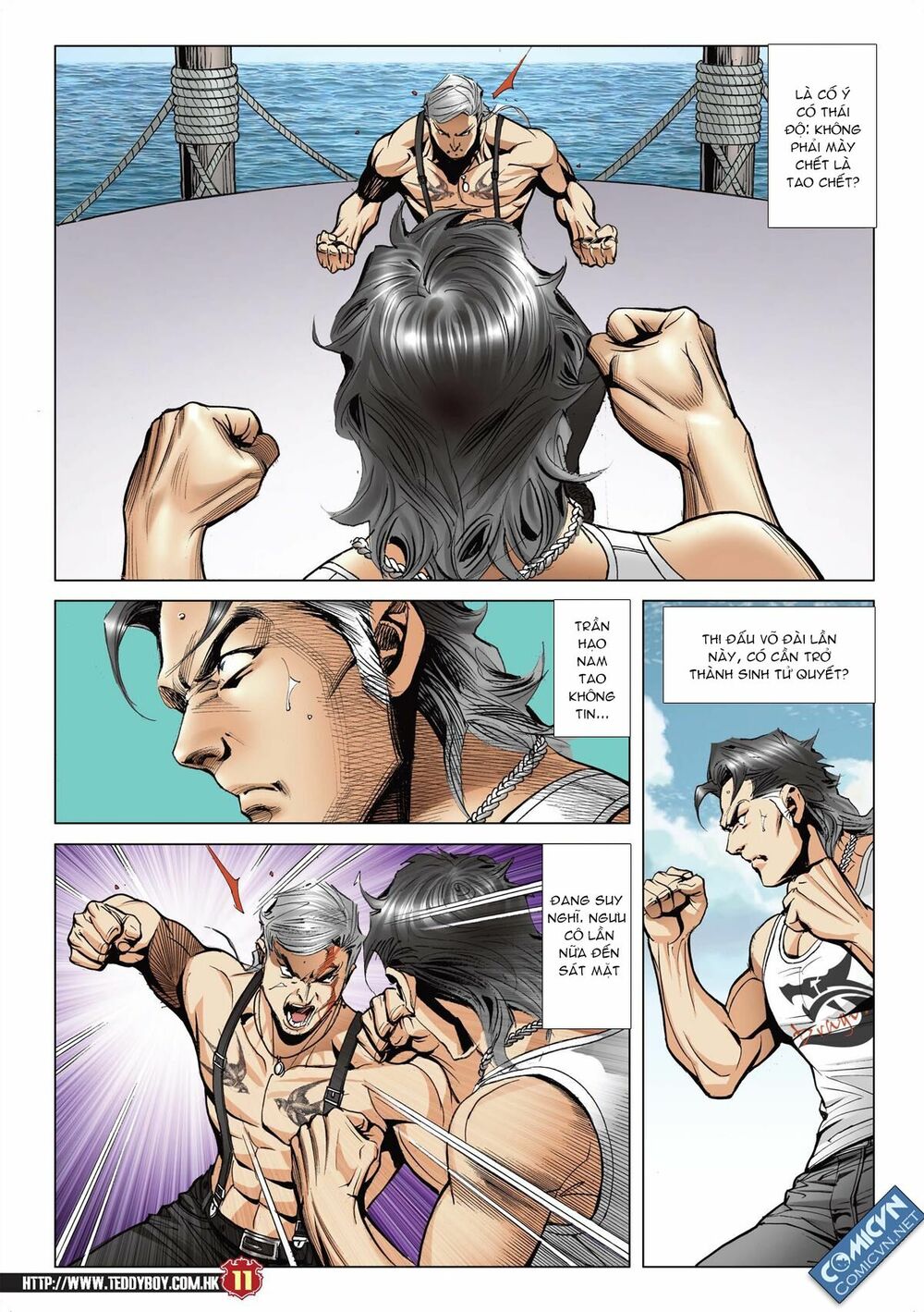 Người Trong Giang Hồ: Chapter 2134: Trần Hạo Nam vs Ngưu Cô 3