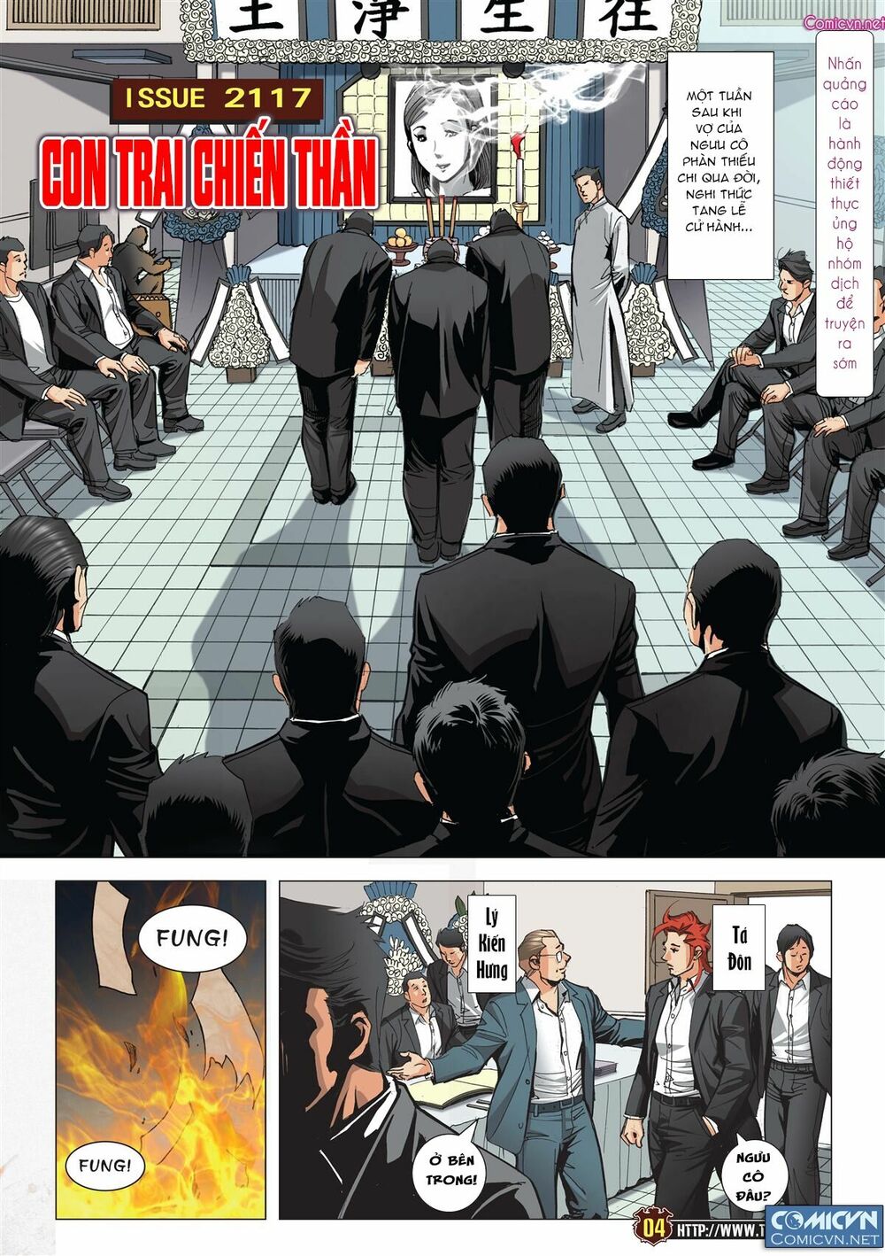Người Trong Giang Hồ: Chapter 2117: Con trai Chiến Thần