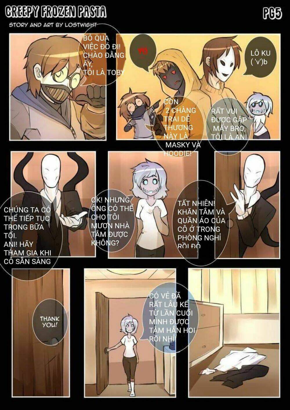 Creepy Frozen Pasta: Chapter 1