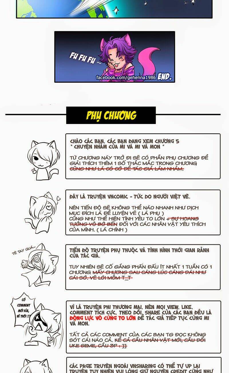 Chuyện nhảm của Mi và Mon: Chapter 5