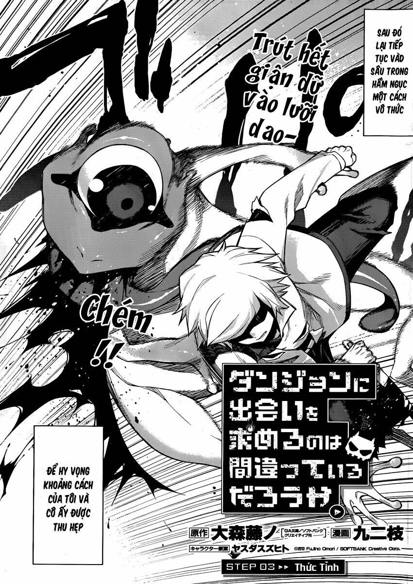 Dungeon Ni Deai O Motomeru No Wa Machigatte Iru Darou Ka: Chapter 3