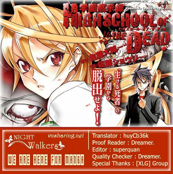High School Of The Dead: Chapter 25