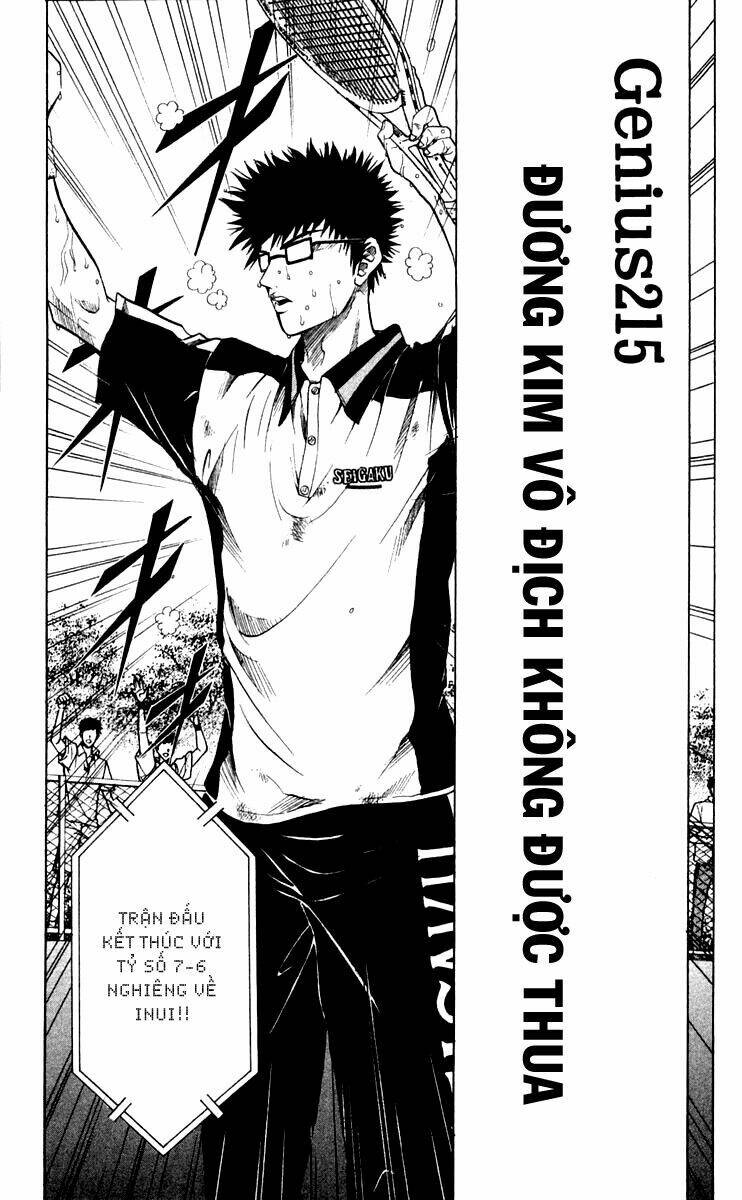 Hoàng Tử Tennis: Chapter 215