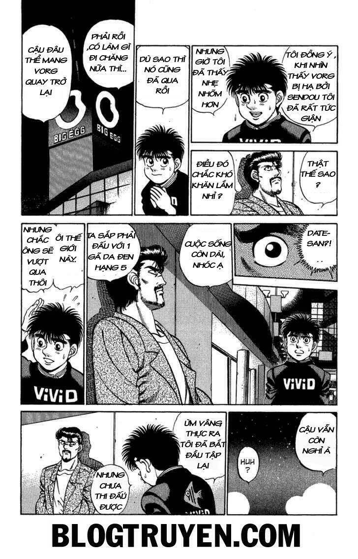 Võ Sĩ Quyền Anh Ippo: Chapter 206