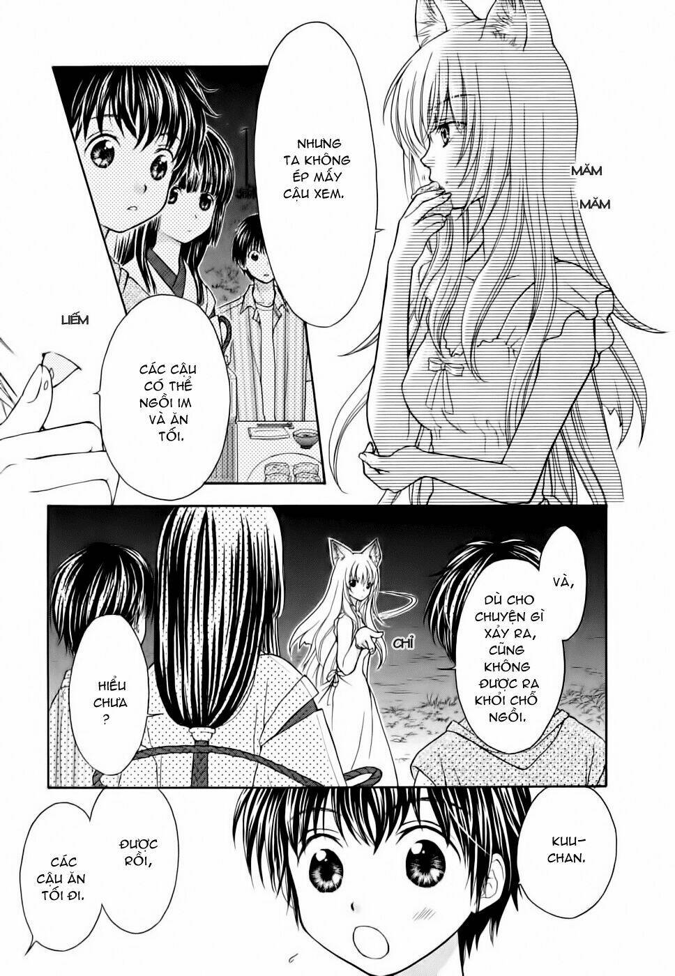 Wagaya no Oinarisama.: Chapter 8