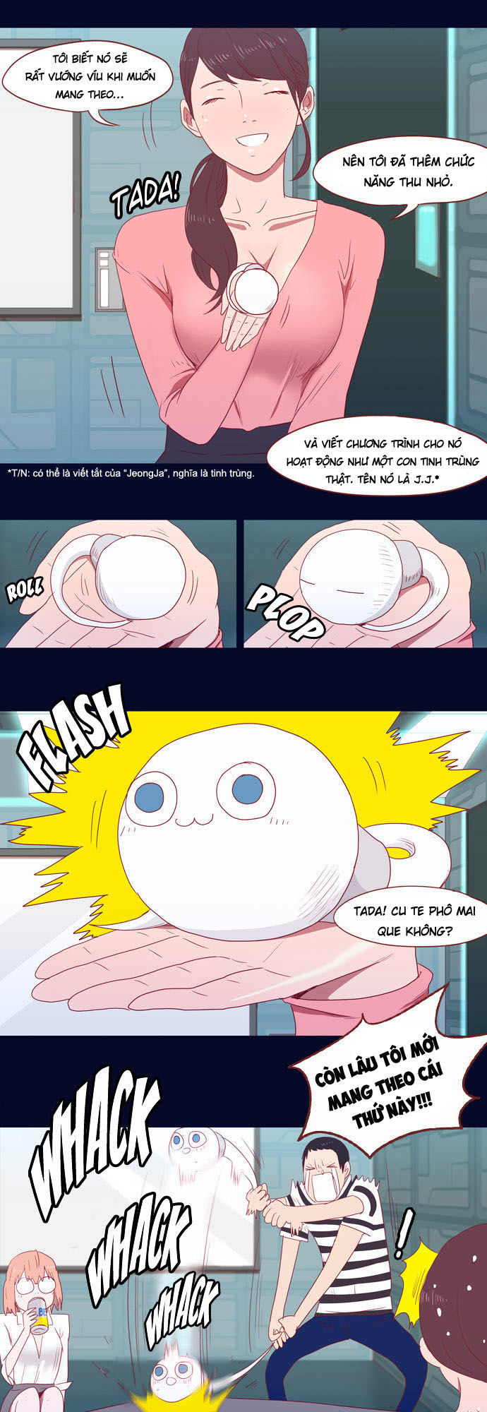 Sperman - Siêu Nhân Tinh Trùng: Chapter 7