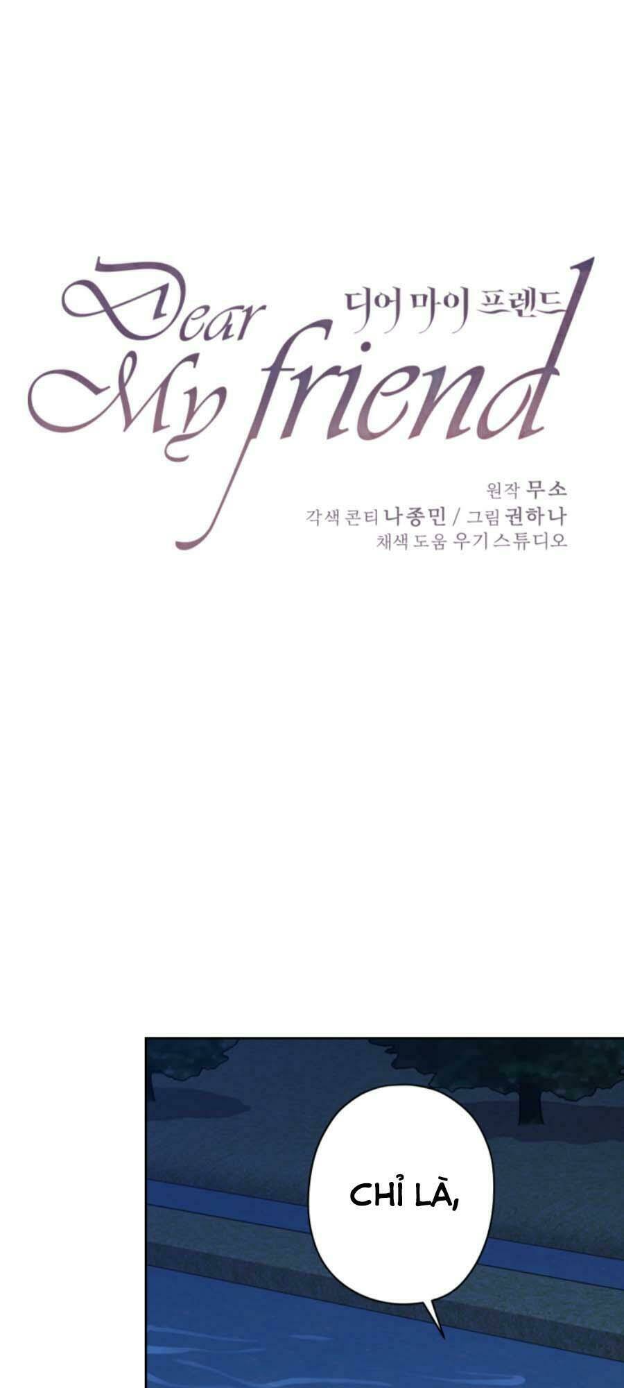 Gửi Đến Người Bạn Của Tôi: Chapter 29