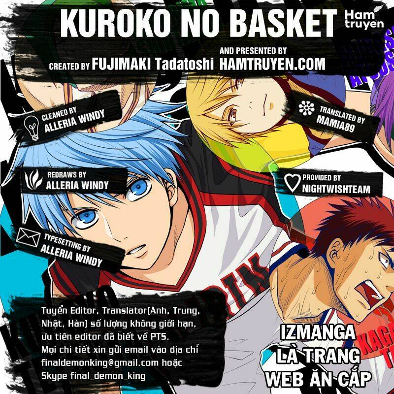 Vua Bóng Rổ Kuroko: Chapter 270