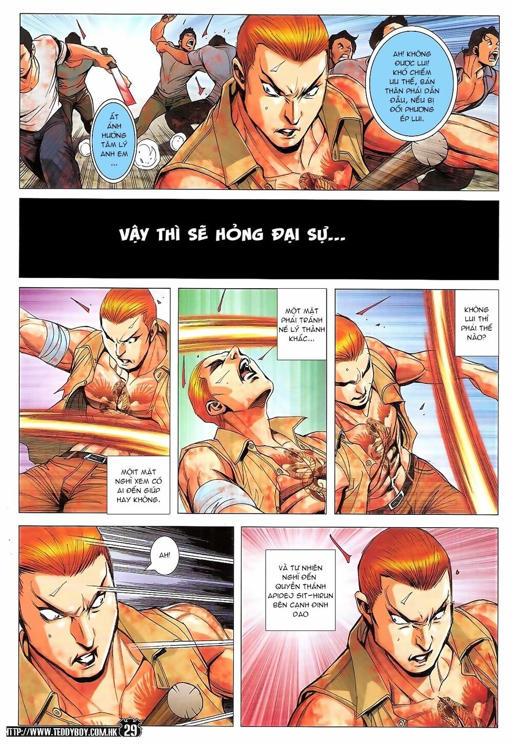 Người Trong Giang Hồ: Chapter 1843: Hắc Tiên Sinh vs Kim Tiên Sinh