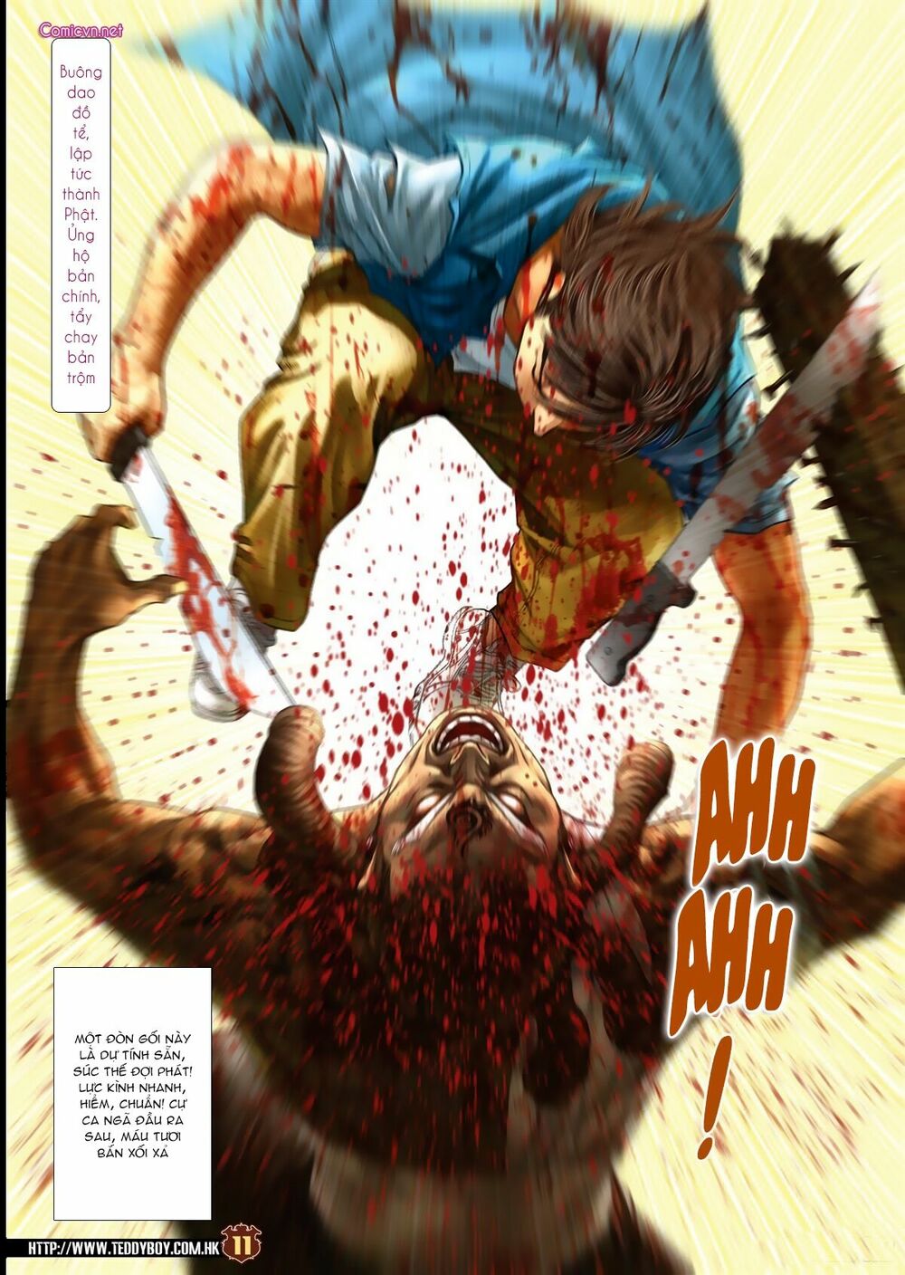 Người Trong Giang Hồ: Chapter 1850: Đánh chết cũng ủng hộ mày 2