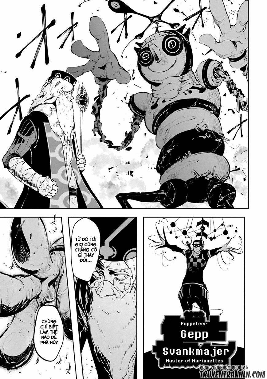 Yakushoku Distpiari - Gesellshaft Blue: Chapter 14