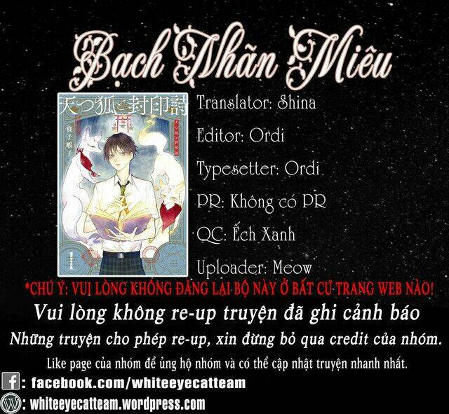 Thiên Hồ Và Phong Ấn Thuật: Chapter 1