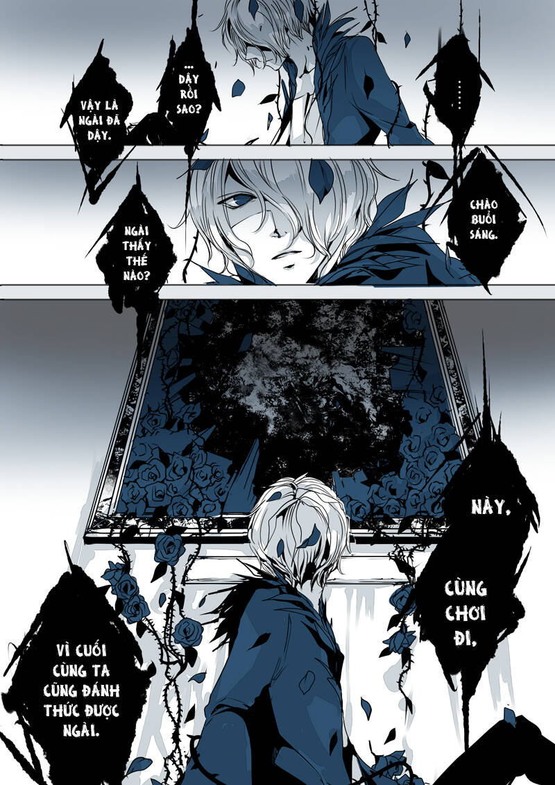 Ib Doujinshi - Ao Meikyuu No Ou: Chapter 1