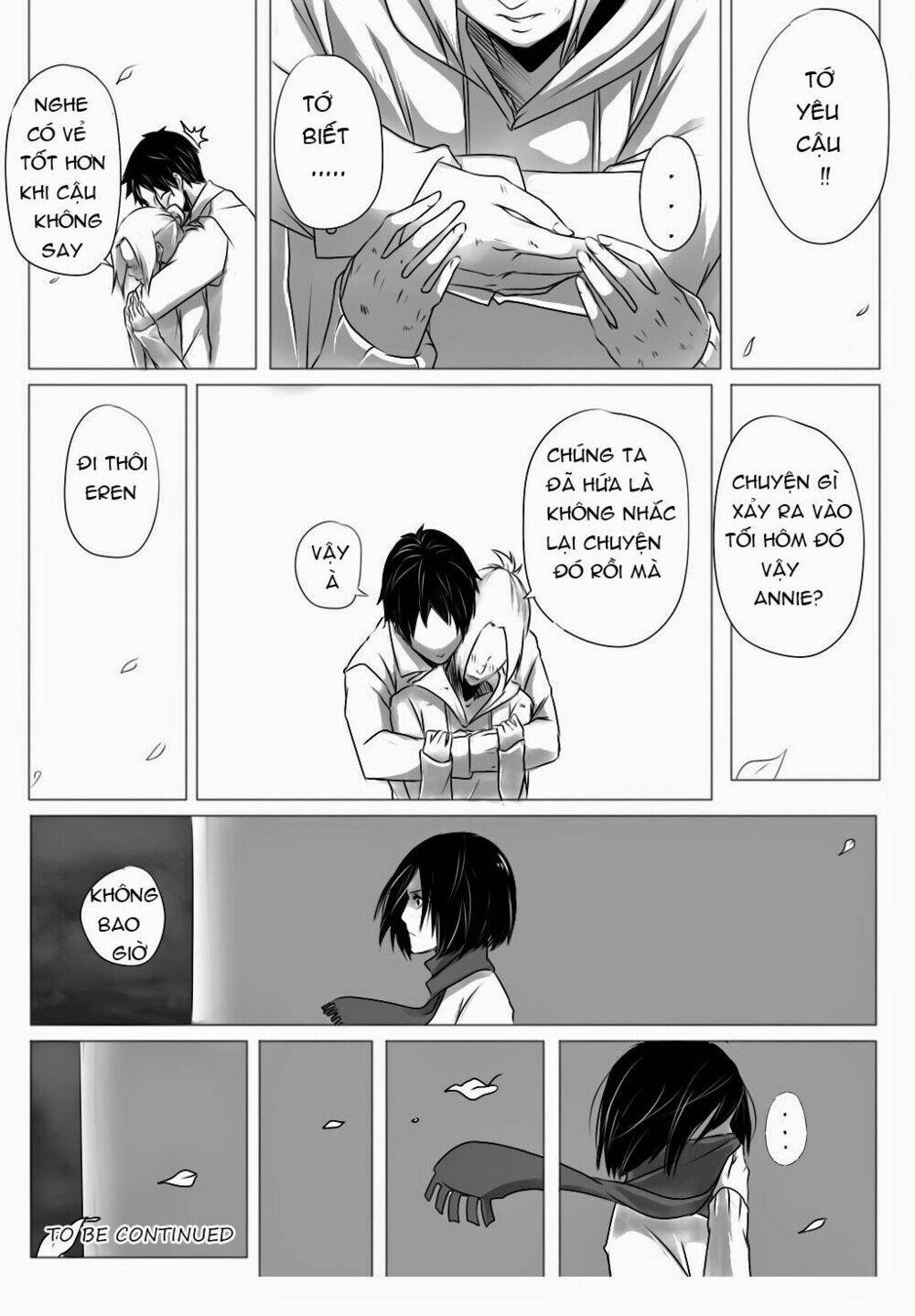 Đại Chiến Titan - Doujinshi Về Cuộc Tình Tay 4: Chapter 3