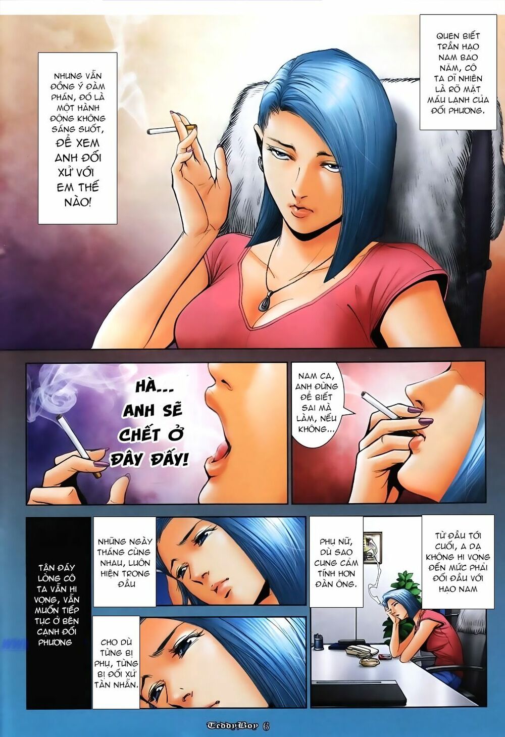 Người Trong Giang Hồ: Chapter 1023: A Dạ em đã thua