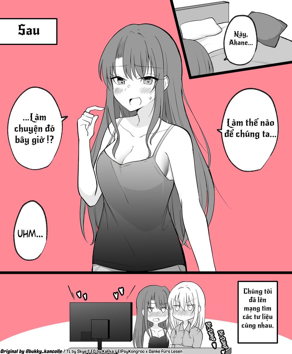 Cuộc Sống Hàng Ngày Của Một Cặp Vợ Chồng Trong Một Ngày Mà Bạn Trai Biến Thành Gái: Chapter 4