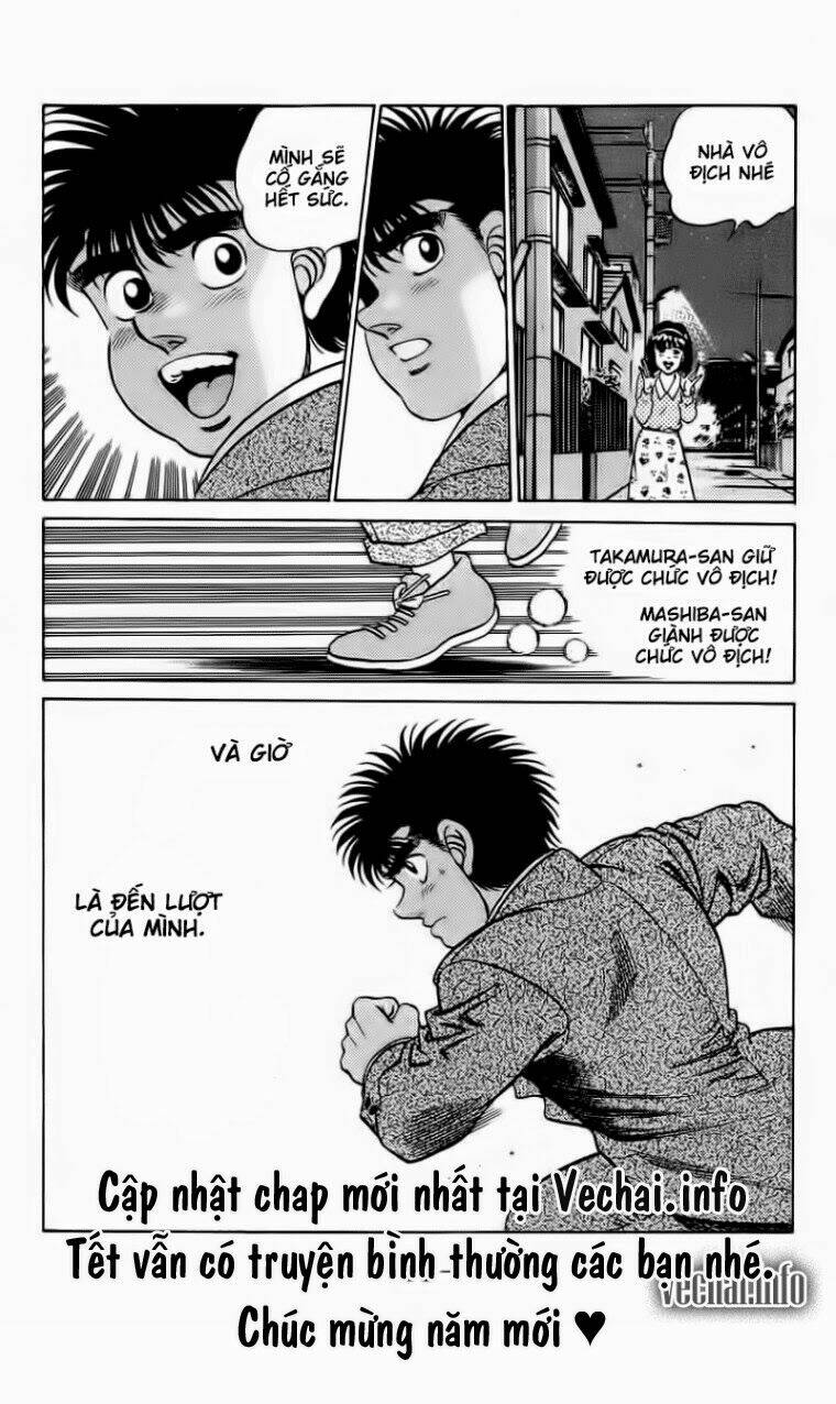 Võ Sĩ Quyền Anh Ippo: Chapter 180