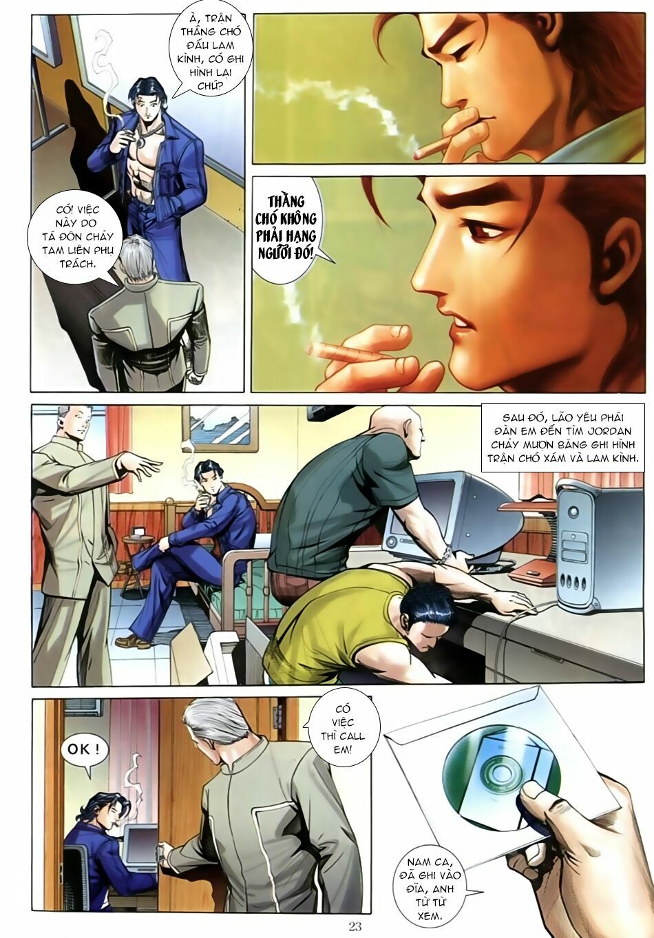 Người Trong Giang Hồ: Chapter 597: Trận chiến tắm máu
